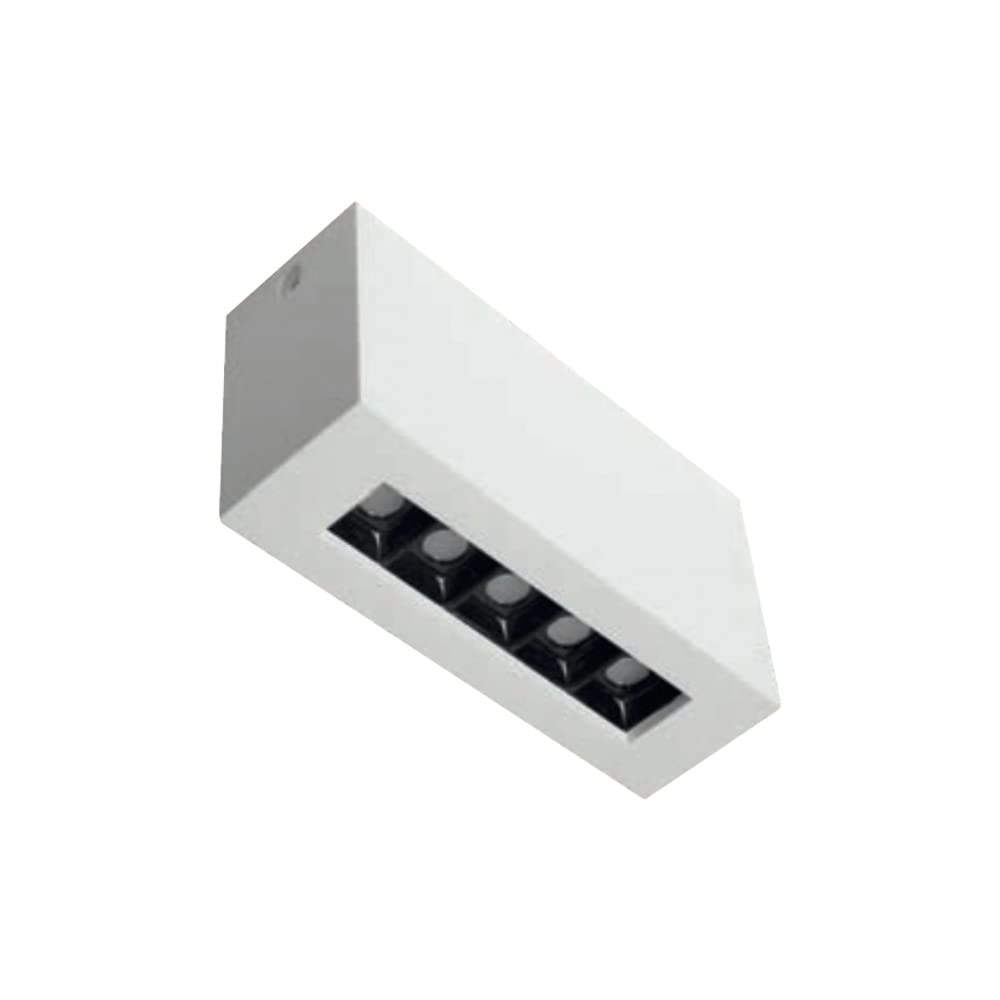 Tecnolite Lámpara Spot LED de Sobreponer 8 W, 5 Salidas de Luz, No atenuable, LED integrado