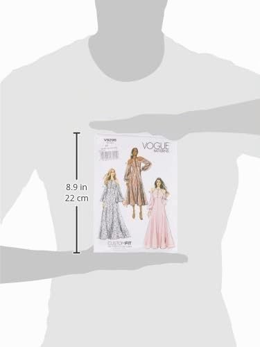 Vogue V9296 - Patrón de costura para mujer, tallas 6-14