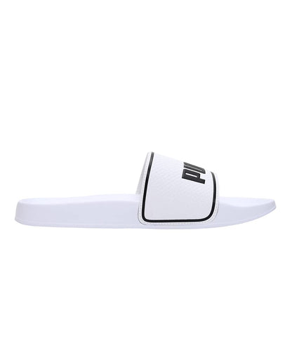 Puma, Sandalias Leadcat 2.0, Unisex, Blanco y Negro, Talla 22