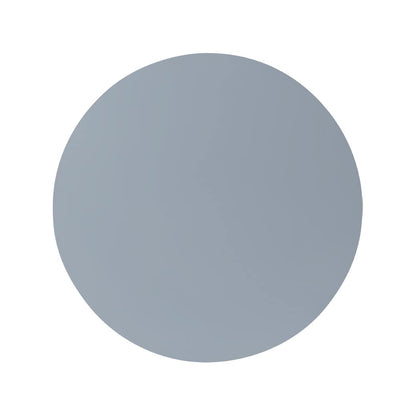 DUDUK Mesa Circular para niños y niñas acabada Mate | 7 Colores Modernos (Azul)