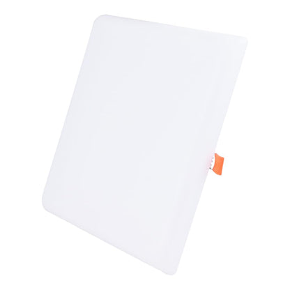 Strom 86254 Luminario de LEDS Fijo Cuadrado 225 mm, 32 W, Luz Cálida, Color Blanco