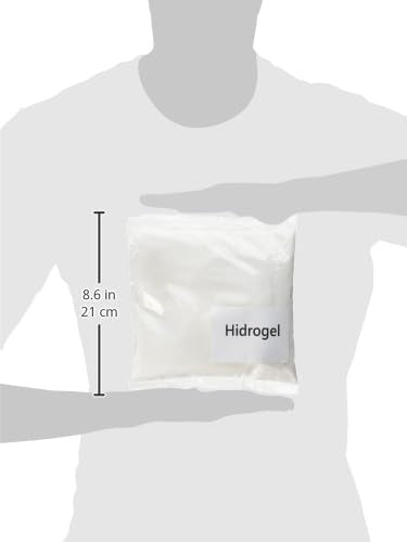 Hidrogel Natural para Plantas PISUMMA – Retención de Agua para Jardinería y Huertos – 1 Unidad, Color Blanco