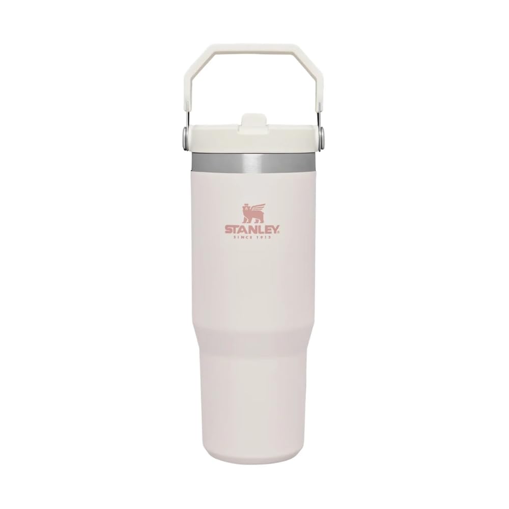 Stanley IceFlow FlipStraw Vaso Térmico de Acero Inoxidable 887 ml - Rose Quartz