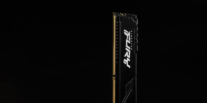Kingston Fury Beast Black 16GB 3600Mhz DDR4 CL18 UDIMM Memoria Gamer Para PC Color Negro (KF436C18BB/16)