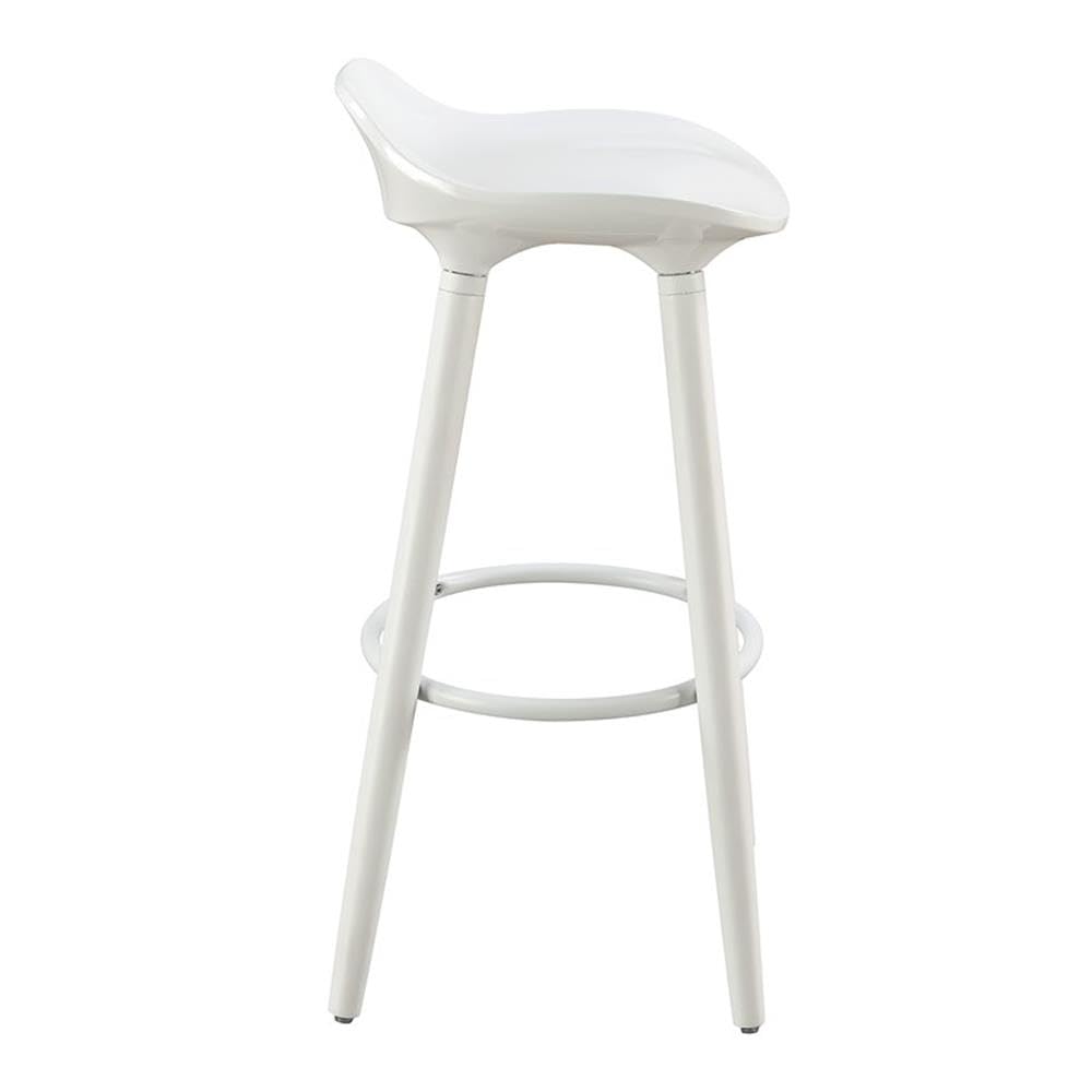 Elle Decor CHRCRLWHT01 Elle Décor Caroline Bar Stool White