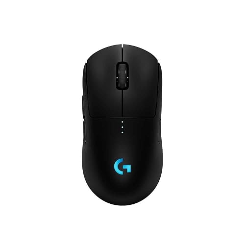 Logitech G Pro 2 Lightspeed Mouse inalámbrico para Gaming, para diestros o Zurdos, con hasta 4 Botones Laterales magnéticos Personalizables, Sensor de 44,000 dpi, Carga USB-C, para PC/Mac - Negro