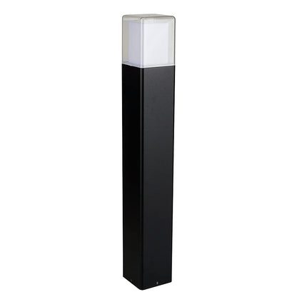 Tecnolite Lampara Jardín Exterior, 13 W, Luz Cálida Suave, Luces Solares, Color Negro, IP 65