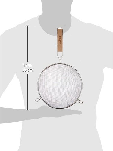 Winco ms3 a-8d colador con doble de malla fina, 20.3 cm de diámetro