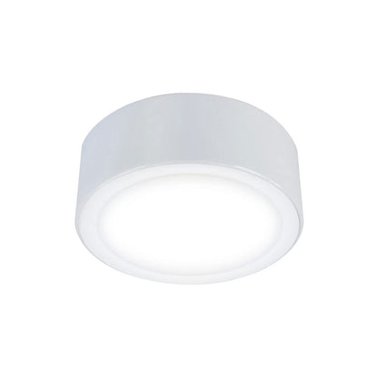 Tecnolite Lámpara Plafón LED Redonda Atenuable 9 W - Sobreponer en Techo, Luz Blanca Neutra, 127 V, IRC 90, Interiores, LED integrado, Ideal para pasillos, dormitorio, cocina y sala