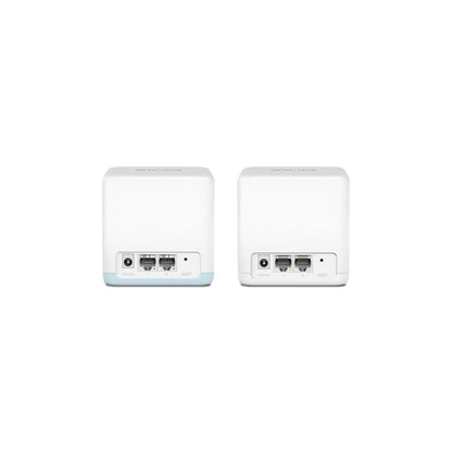 TP-Link MERCUSYS Halo Mesh, Sistema WiFi Mesh para tu hogar, Doble Banda AC1200, 2 Puertos Gigabit, Cobertura de hasta 3,500 Pies Cuadrados y Más de 100 Dispositivos. Halo H32G (2-Pack)