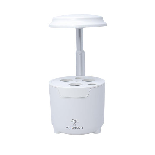 Sistema de Cultivo hidroponico Woots, 3 capsulas, para Uso Interior, Luz y Altura Ajustable. Modelo SGWR01