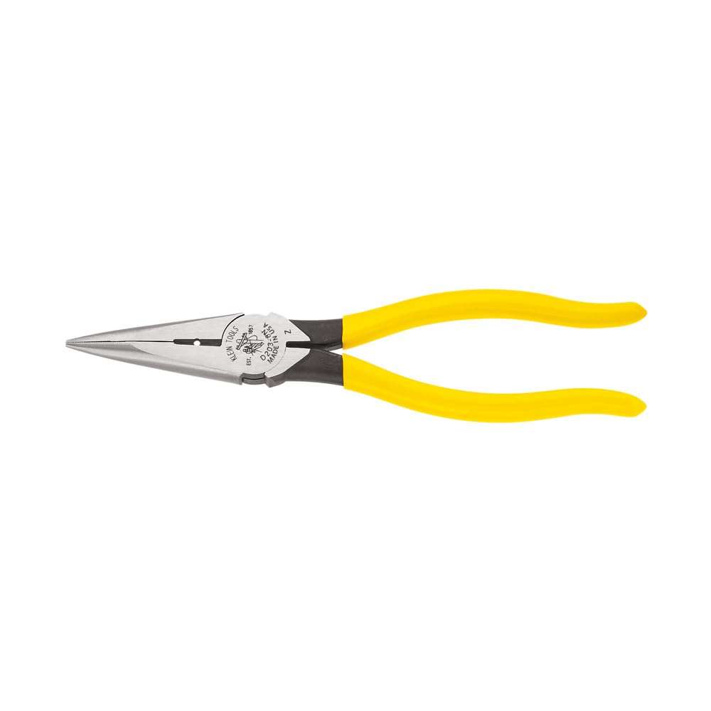 Klein Tools D203-8N Pinza de Punta, Pela Alambre 12 AWG.