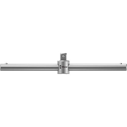 Wera - 5003524001 Zyklop 8789 A Mango en T, cabeza cuadrada de 1/4" x mango en T de 110 mm