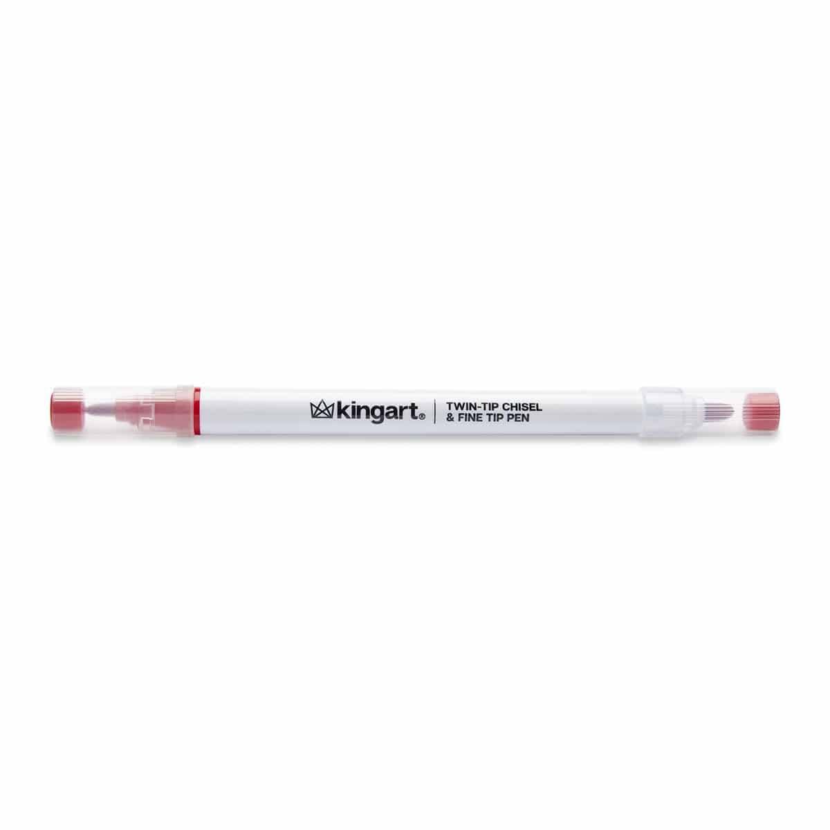 KINGART - Marcadores de doble punta para cincel y fino, 36 piezas (408-36)