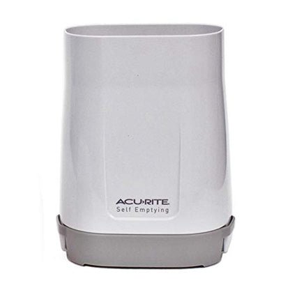 AcuRite - Medidor de Lluvia inalámbrico con colector de Lluvia autovaciado con historial de Lluvia, alertas y Fecha y Hora Actuales (02446M)