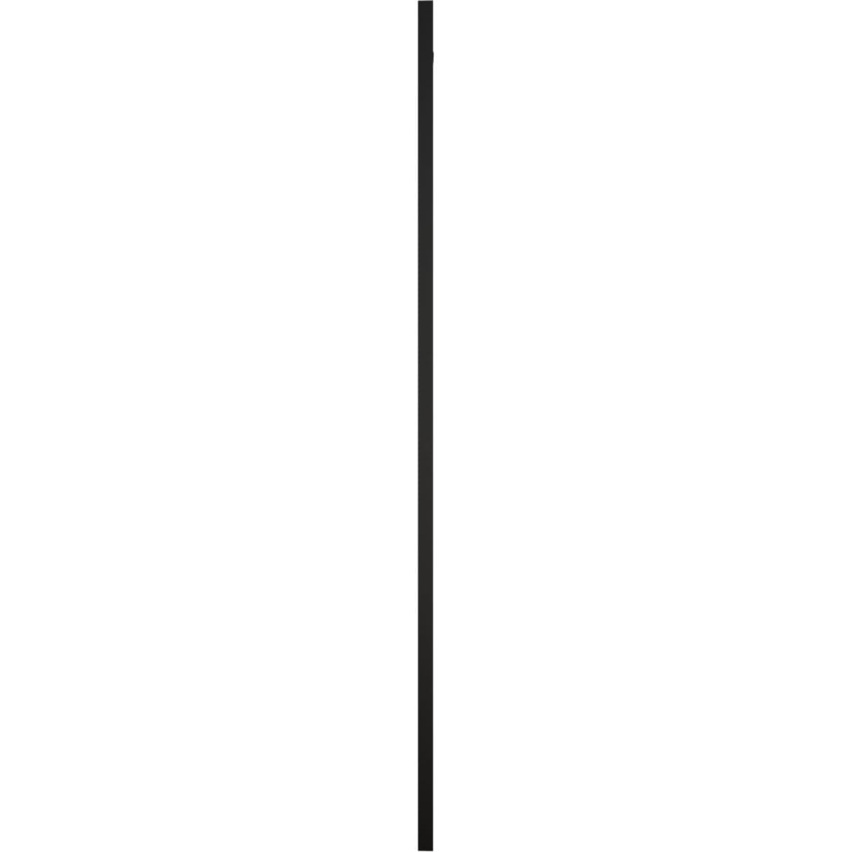 Ekena Millwork Persiana de rejilla abierta, 14.5 Wx55 H Inch, Negro