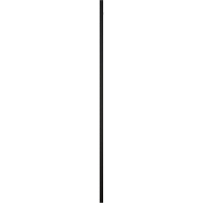 Ekena Millwork Persiana de rejilla abierta, 14.5 Wx55 H Inch, Negro