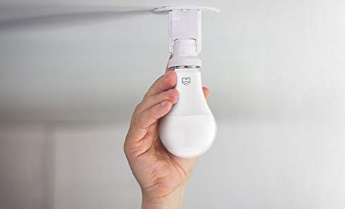 Kit Casa Eficiente Inteligente Inalambrica Con Focos y Enchufes Wifi Compatible con Alexa y Google Assistant, Blanco