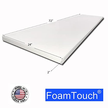 FoamTouch - Espuma para tapicería de 5.08 cm x 60.96 cm x 182.88 cm, de alta densidad