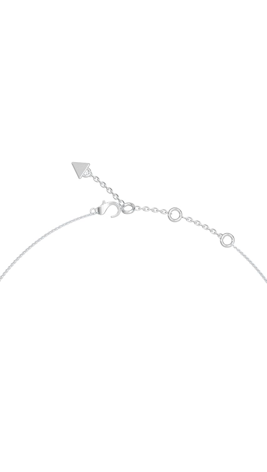 GUESS Collar para Mujer L.O.V.E. color Plata