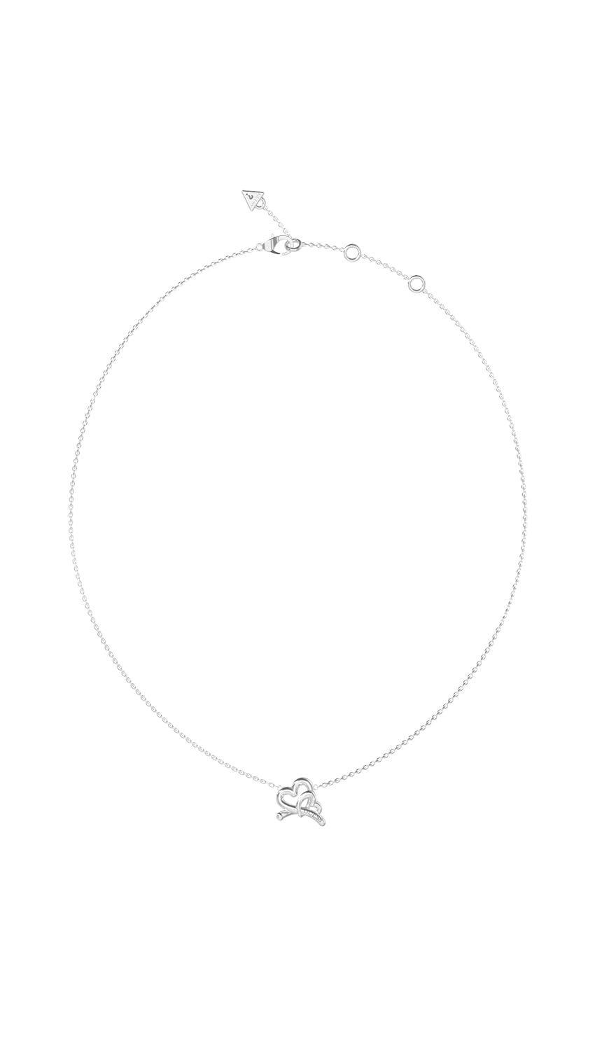 GUESS Collar para Mujer LOVE BITES color Plata