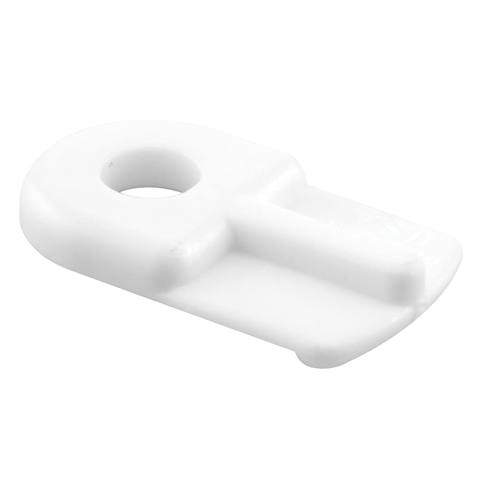 Prime-Line PL 7738 Flush Screen Clips with Screws (Pack of 12), White Plastic