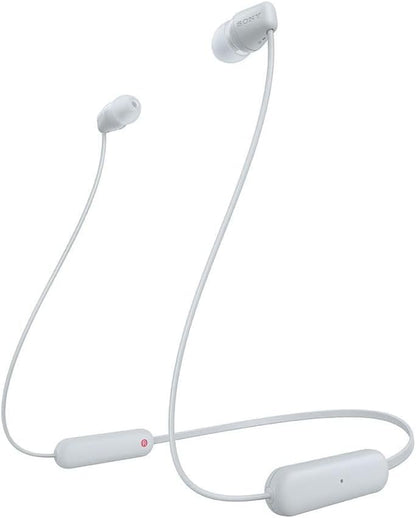 Sony WI-C100 Audífonos inalámbricos con banda para el cuello - Blanco - Nacional