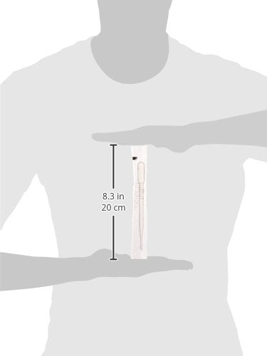 Globe Scientific 139050 Pipeta de transferencia extralarga de LDPE, no estéril, 300 mm de longitud, capacidad de 23,0 ml (caja de 100)