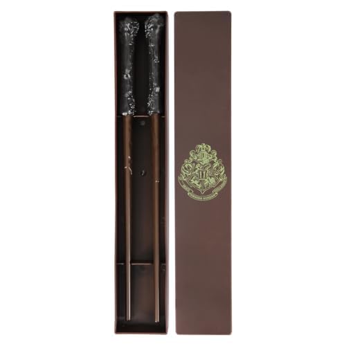 Palillos Mágicos Harry Potter - Set de Palillos Oficiales con Estuche, Regalo para Fans