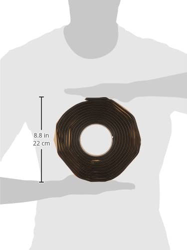 3M Sellador de Cinta Redonda para Ventana 08611, Kit de 0.3 Pulgadas x 15 pies
