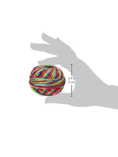 Handy Hands Lizbeth Cordonnet Cotton, 3, Rainbow Splash