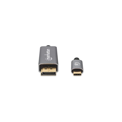 CABLE USB C A DISPLAYPORT M-M 3 MTS 8K60HZ MANHATTAN 354851