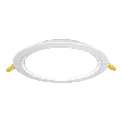 Construlita Lámpara Interior Empotrado, 18 W, 127 - 220 V, Color Blanco, Luz Cálida 3000 k, Lámpara Interior, Downlight, 1715 lm