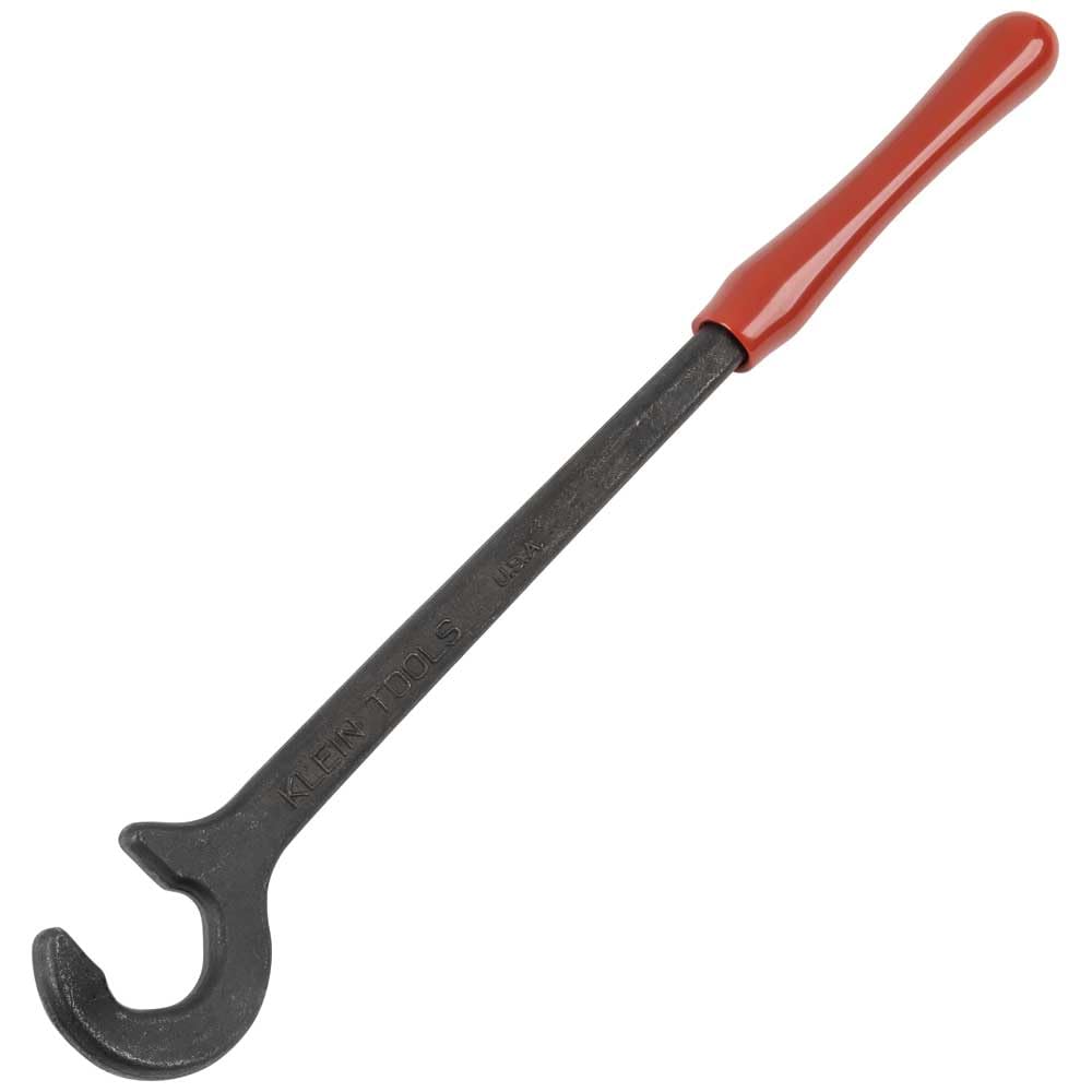 Klein Tools - Cable Bender, 12" Length, Acero Forjado, Negro, Acabado de Óxido Negro Resistente a la Corrosión