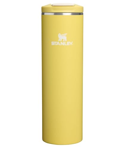 STANLEY Transit - Taza de viaje de café a prueba de fugas, acero inoxidable aislado al aspiradora, se mantiene caliente o frío durante horas, sin BPA, 567 g, narciso