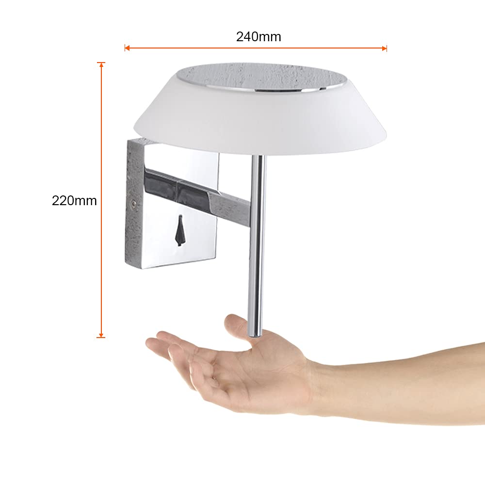 Tecnolite - Lámpara de Pared Arbotante LED Circular 10 W, Luz Suave Cálida, Interiores, No atenuable, LED integrado