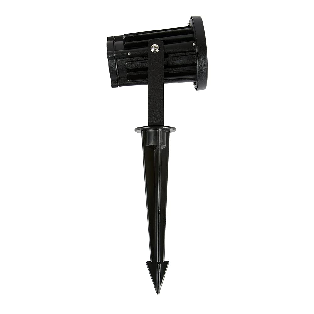 Tecnolite - Lámpara con Estaca LED Jardín 8 W, Luz Blanca Neutra, IP65, No atenuable, LED integrado