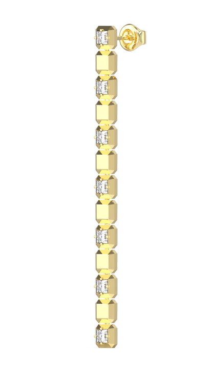 GUESS Aretes para Mujer ACE OF DIAMONDS color Dorado