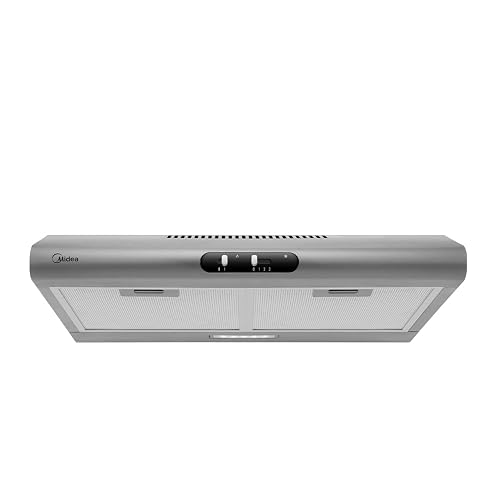 Midea MJUD24S3GS Campana de Pared 24” Slim Acero Inoxidable