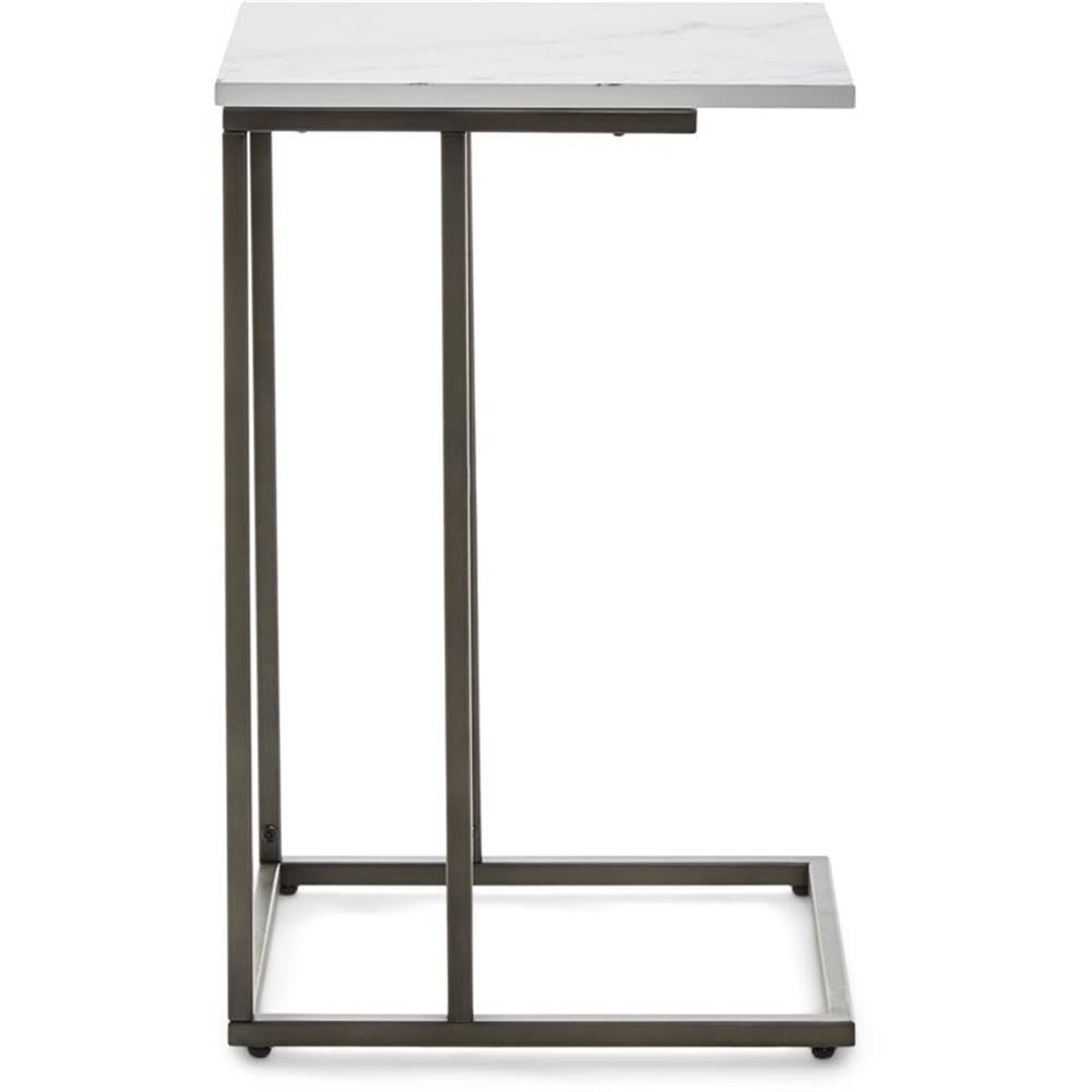 Serta Harton C Shape Side Table, Black
