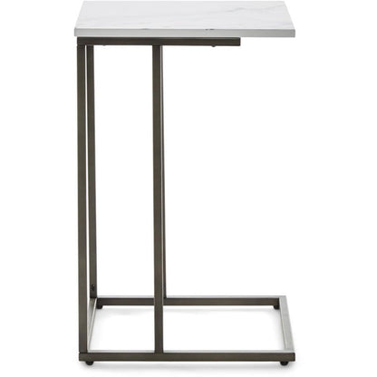 Serta Harton C Shape Side Table, Black