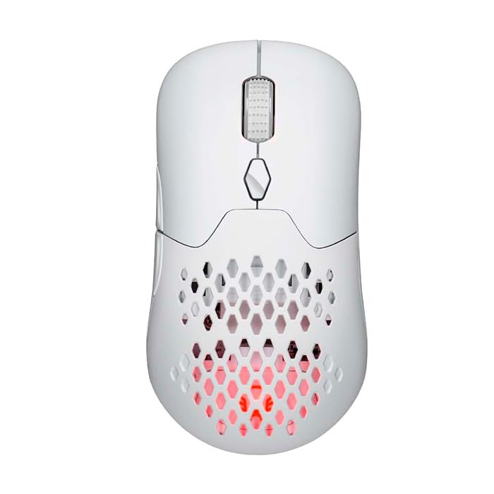 Balam Rush Mouse Gamer Speeder Perform MG979 10000dpi Inalambrico Blanco BR-936859