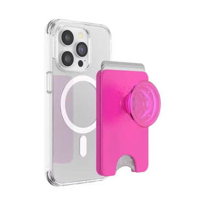 PopSockets Portafolios para Celular con Agarre Expandible, Varios Estilos - Magenta