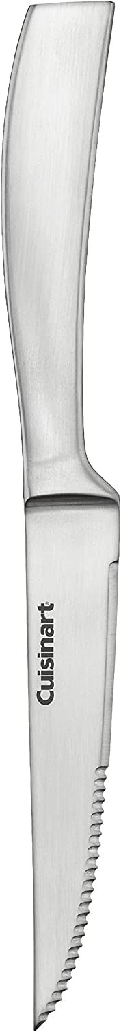 Cuisinart c99ss-15p 15 piezas Juego de cuchillas de acero inoxidable con bloque de madera, color plateado