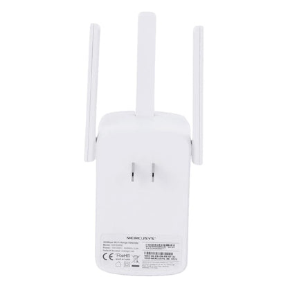 MERCUSYS MW300RE, 300Mbps, Repetidor Wireless WiFi, 2.4GHz, 3 x Antenas Externas, 2 Años de Garantía, Color Blanco