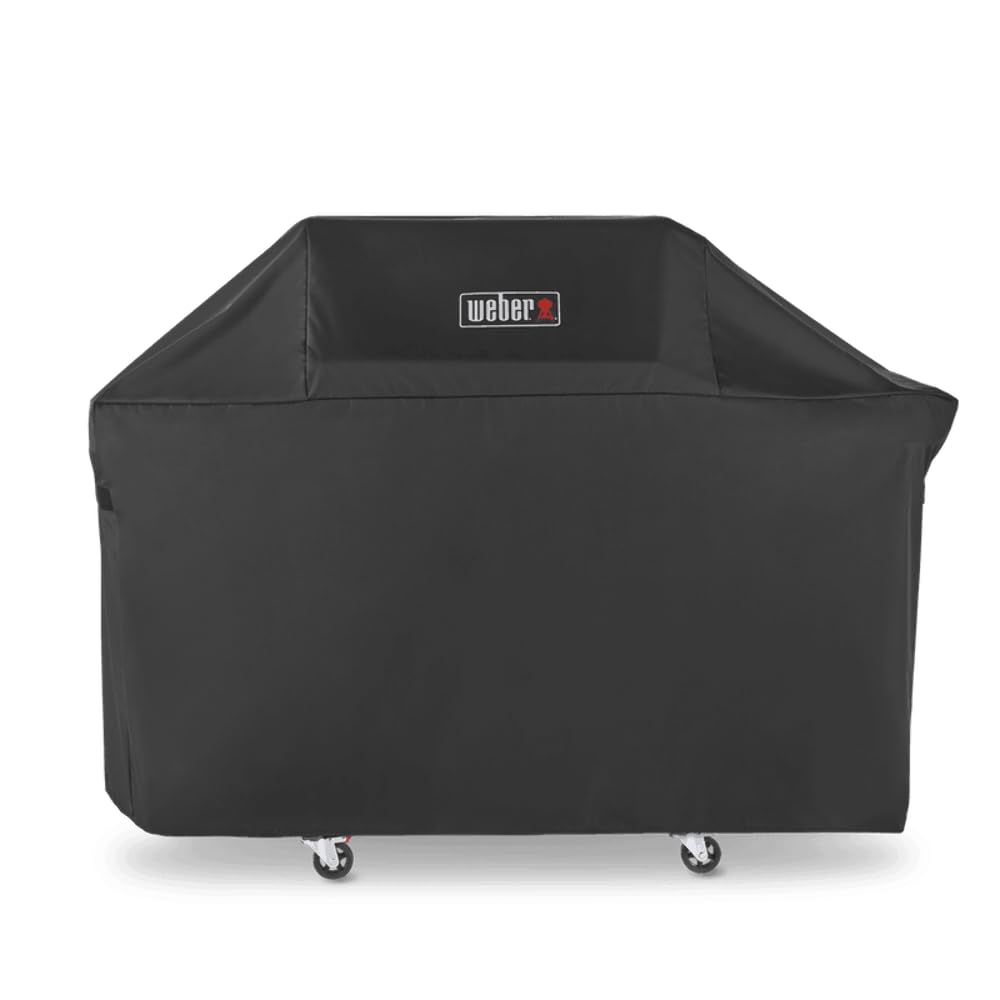 Weber Genesis 300 Series Premium - Cubierta para Parrilla Resistente e Impermeable, se Adapta a Parrillas de hasta 62 Pulgadas de Ancho