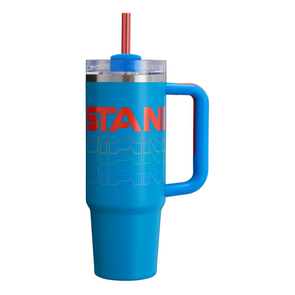 Stanley Quencher FlowState 887 ml Termo con Popote, Acero Inoxidable - Azure Reverb