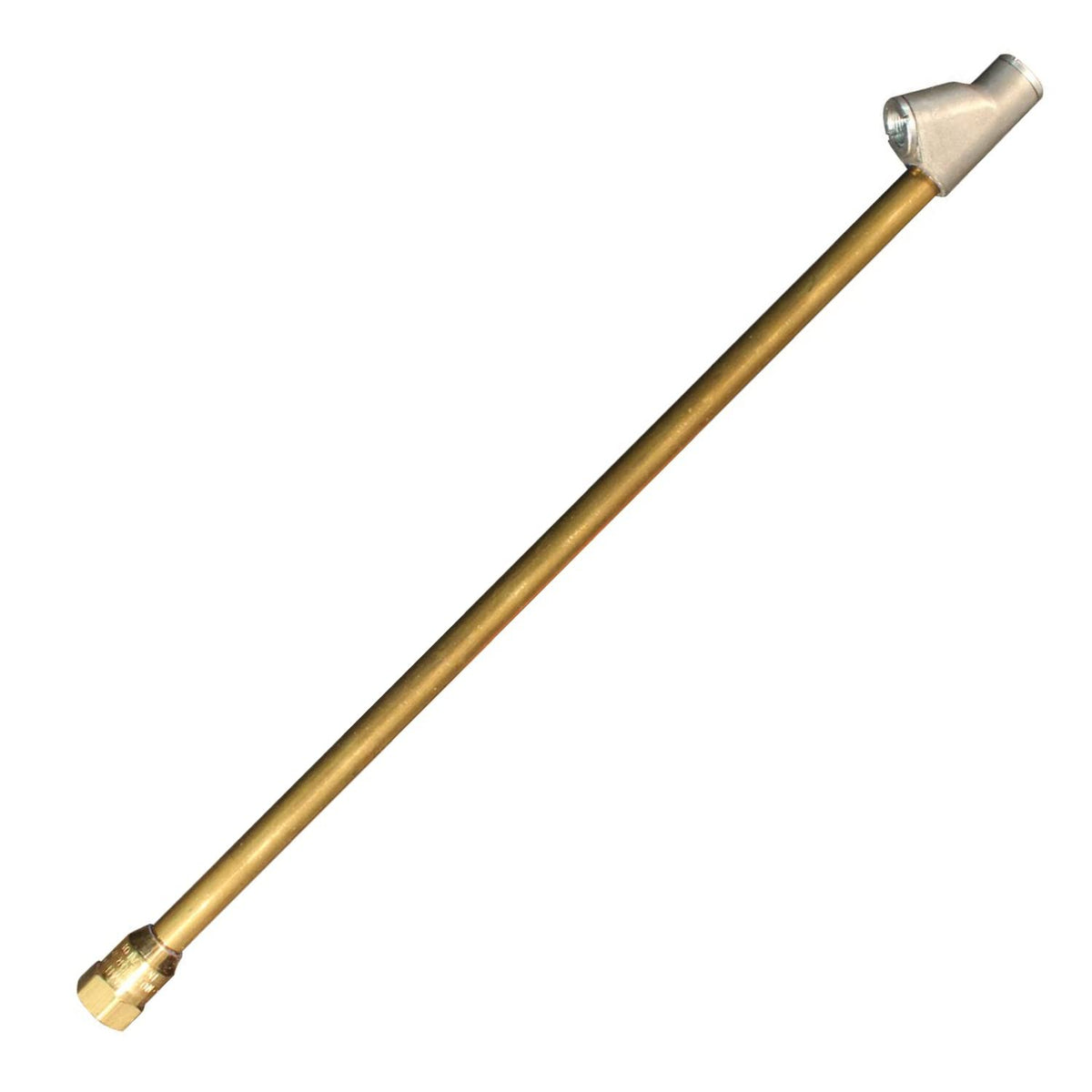 Milton S-693-12 Portabrocas de Doble Cabeza de Alcance Extendido FNPT, Bronce