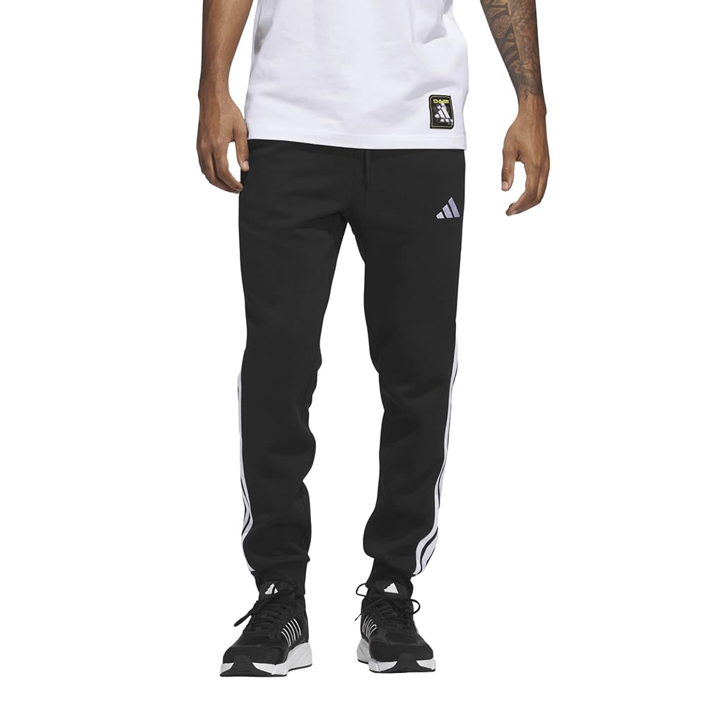 adidas Essentials 3-Stripes Fleece Sportswear Pants Pantalones Hombre