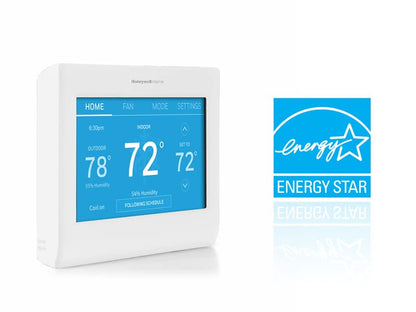 Honeywell Home RTH9600WF - Termostato de Color Inteligente Energy Star Wi-Fi visualización táctil programable Alexa Ready - Se Requiere Cable C